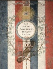 PLAQUE MÉTAL  république