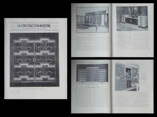 Construction moderne 1928 art - moderne,