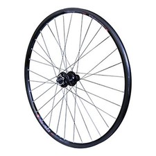 Roue vtc 700x35 disc arriere m640 alu noir moyeu pour Shimano disc m745 6 trous