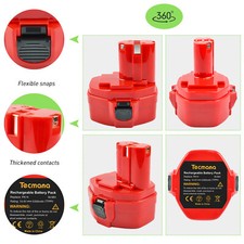 14,4V 5000mAh Ni-MH Batterie pour Makita PA14 1420 1422 1433 1434 1435 192600-1