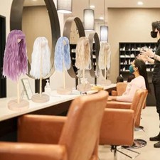 Doll Wig Artificial High Temperature Silk Hair Doll Long Curly Hair For 1/6