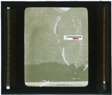 Cascades du Bâton, photo J. Moulin, plaque verre, couleur, positif 8,5x10 cm