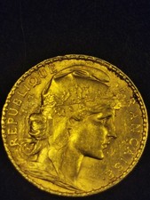 PIECE 20 FRANCS OR MARIANNE