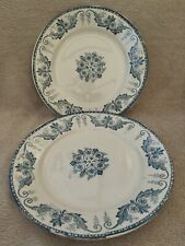 2 Anciennes Assiettes Plates