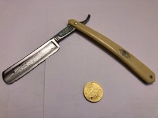 RARE ANCIEN RASOIR LE GRELOT HOSPITAL THIERS FRANCE  CUT THROAT RAZOR NAVAJA
