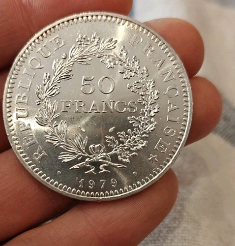 Francs argent hercule - hercule, 1979