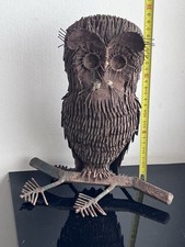 Chouette hibou vintage - chouette, en