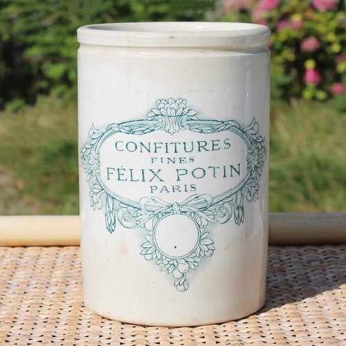 Ancien grand pot confiture - pot, à
