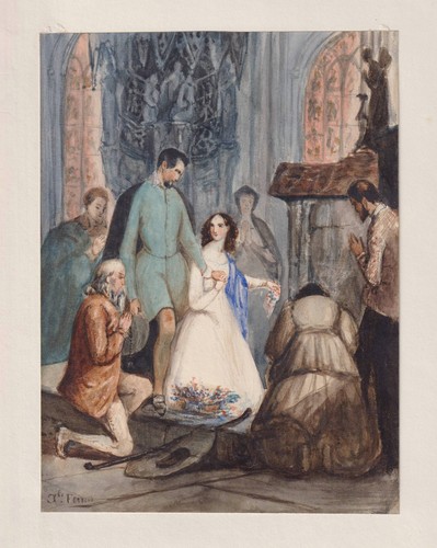 Mariage fiançailles église - mariage,