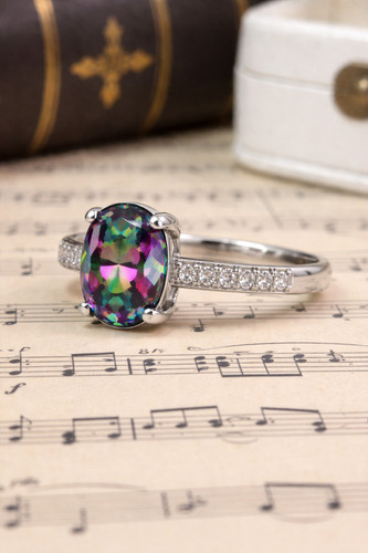 Bague fiançailles topaze - de,