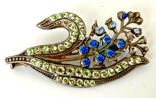 Broche vintage art nouveau - broche,