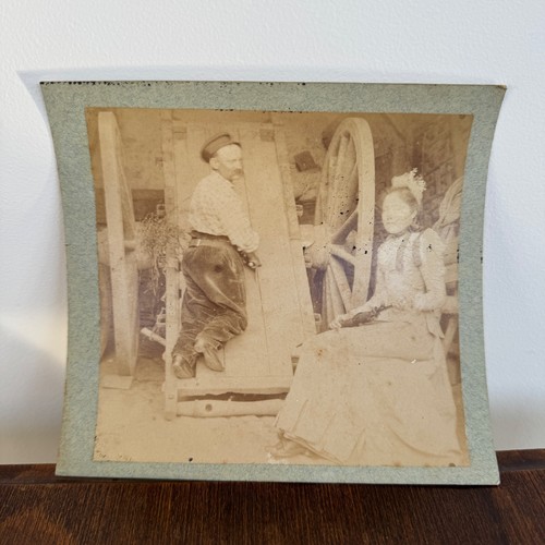 Photo albumine contrecollée
