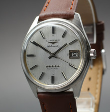 [Presque comme neuve] Montre automatique pour homme Longines Admiral cinq éto...