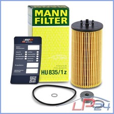 MANN-FILTER ORIGINAL FILTRE À HUILE HU835/1Z + BOUCHON + ETIQUETTE DE VIDANGE