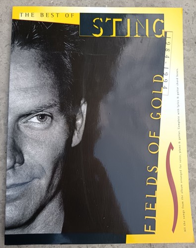 Songbook sting fields gold - songbook,