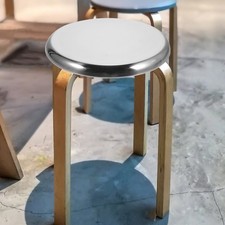Tabouret en acier inoxydable