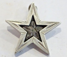 Broche ancienne  étoile de Digne Saint Vincent Pentacrine