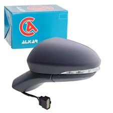 ALKAR ÉLECTRIQUE Miroirs extérieurs pliables LUMIÈRES À GAUCHE