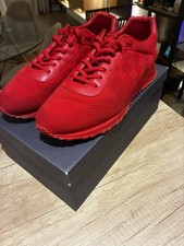Sneakers Louis Vuitton Run Away Rouge En Boîte Avec Dust Bag Taille 8,5 Homme
