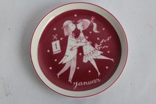 PEYNET Coupelle porcelaine Calendrier Janvier Rosenthal Studio-Linie (58384)