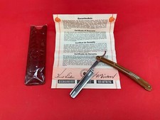 DOVO PRIMA SOLINGEN 40  ancien rasoir de barbier coiffeur en bon état 