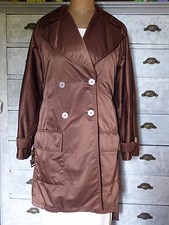 TRENCH MARRON GLACE GUY LAROCHE T F 40 42 I 44 46 EN EXCELLENT ETAT