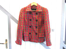 Veste rouge chiné T 2