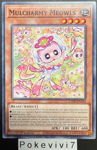 Carte mulcharmy - yu-gi-oh!,