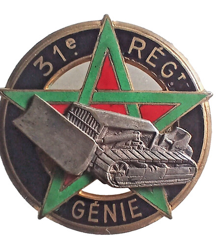 Insigne genie gen 132 - insigne, 31°