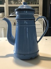 ANCIENNE CAFETIÈRE ÉMAILLÉE