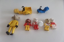 lego vintage fabuland Personnages Figurines cycles