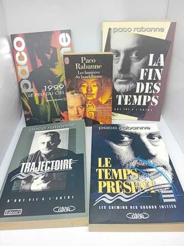 Paco rabanne lot 5 livres - 5,