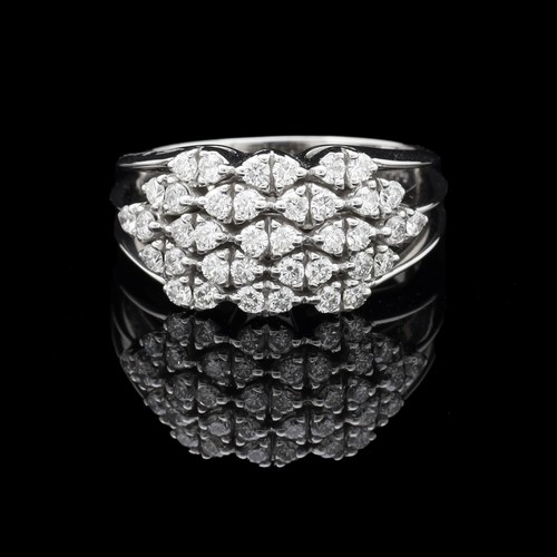 Salvini bague blanc 18kt - en,