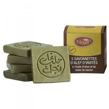 Savonnettes d'Alep invités