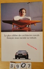 MERCEDES 200 300 BREAK par PHILIPPE BRIAND W124 prospectus 4 pages 1986? FR