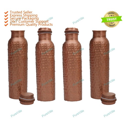 Bouteille eau cuivre - bouteille, en