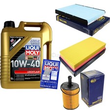 Kit D'Inspection Filtre Liqui Moly Huile 5L 10W-40 pour VW Golf IV 1J1 3.2 R32