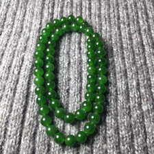 Collier sautoir de perles 10mm