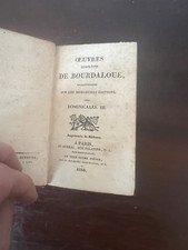 Oeuvres complètes de Bourdalou Dominicales III ( Sermons) 1830