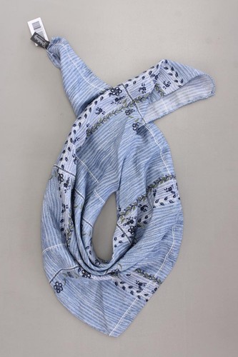 Drap bleu soie second - bleu,