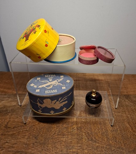 Boîte poudre lot ancien - lot,