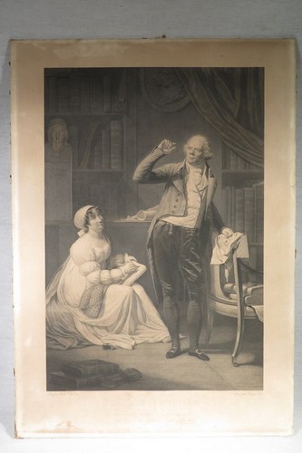 Ancienne gravure representant - gravure,