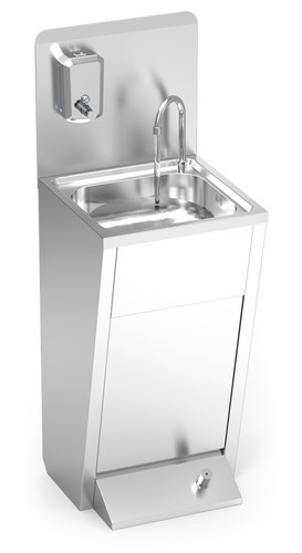 Lave mains inox - sur, +