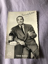 carte postale photo Tino Rossi ricard