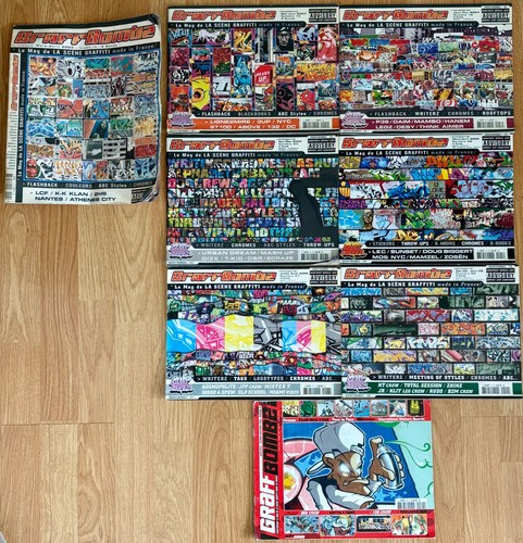 Lot magazines graff - de, bombz