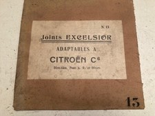 POCHETTE DE JOINTS D,ANCETRES