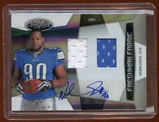 NDAMUKONG SUH CERTIFIED RC AUTO DUAL JERSEY /599 MINT LIONS SUPERSTAR HOT RC