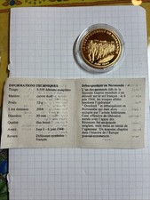 médaille cuivre doré plaqué