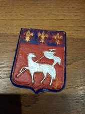 Ecusson Cuir Sur Feutrine