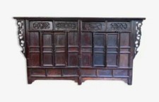 Véritable buffet asiatique acajou